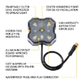 Picture of Diode Dynamics Stage Series SXS Rock Light Installer Kit - White Diffused M8 (8-pack)