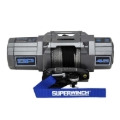 Picture of Superwinch 4500 LBS 12V DC 1/4in x 40ft Synthetic Rope Hawse Fairlead SP 45SR Winch