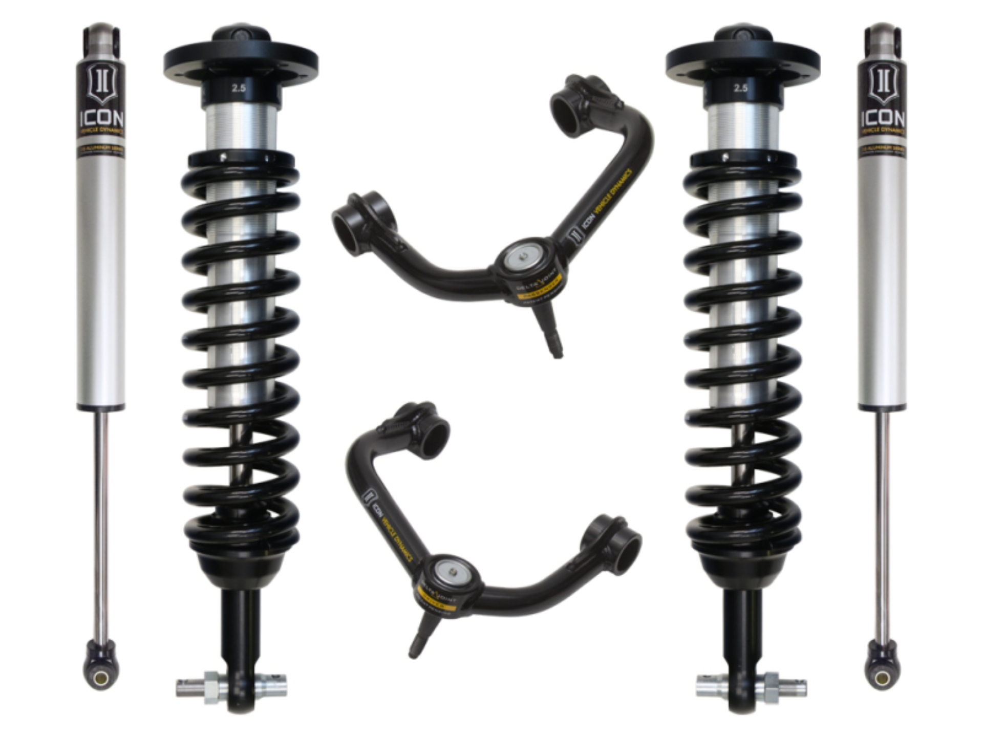 Picture of ICON 2015+ Ford F-150 4WD 0-2.63in Stage 2 Suspension System w/Tubular Uca
