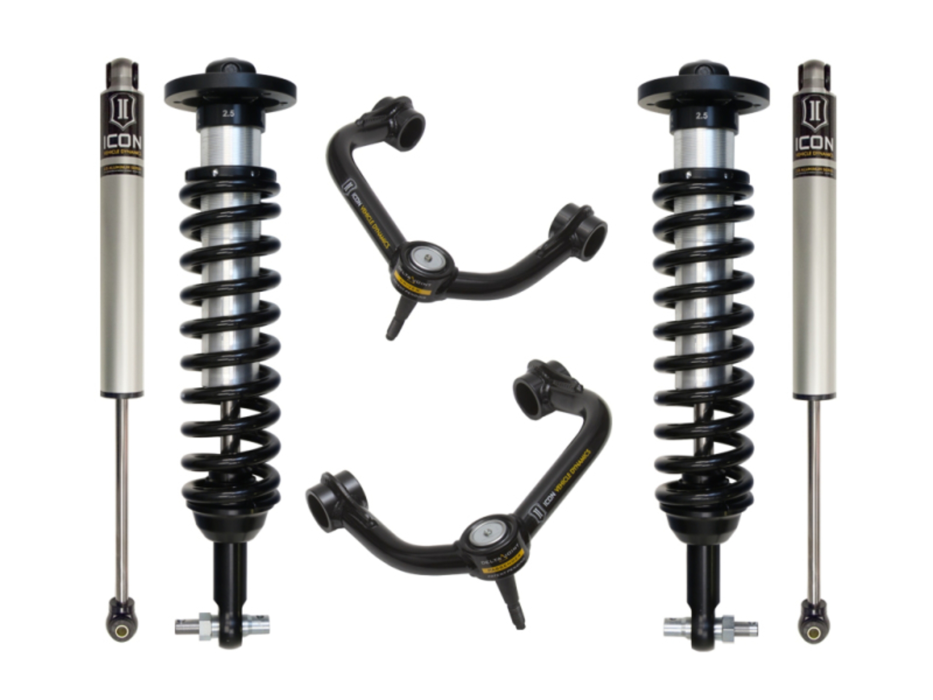 Picture of ICON 2014 Ford F-150 4WD 0-2.63in Stage 2 Suspension System w/Tubular Uca