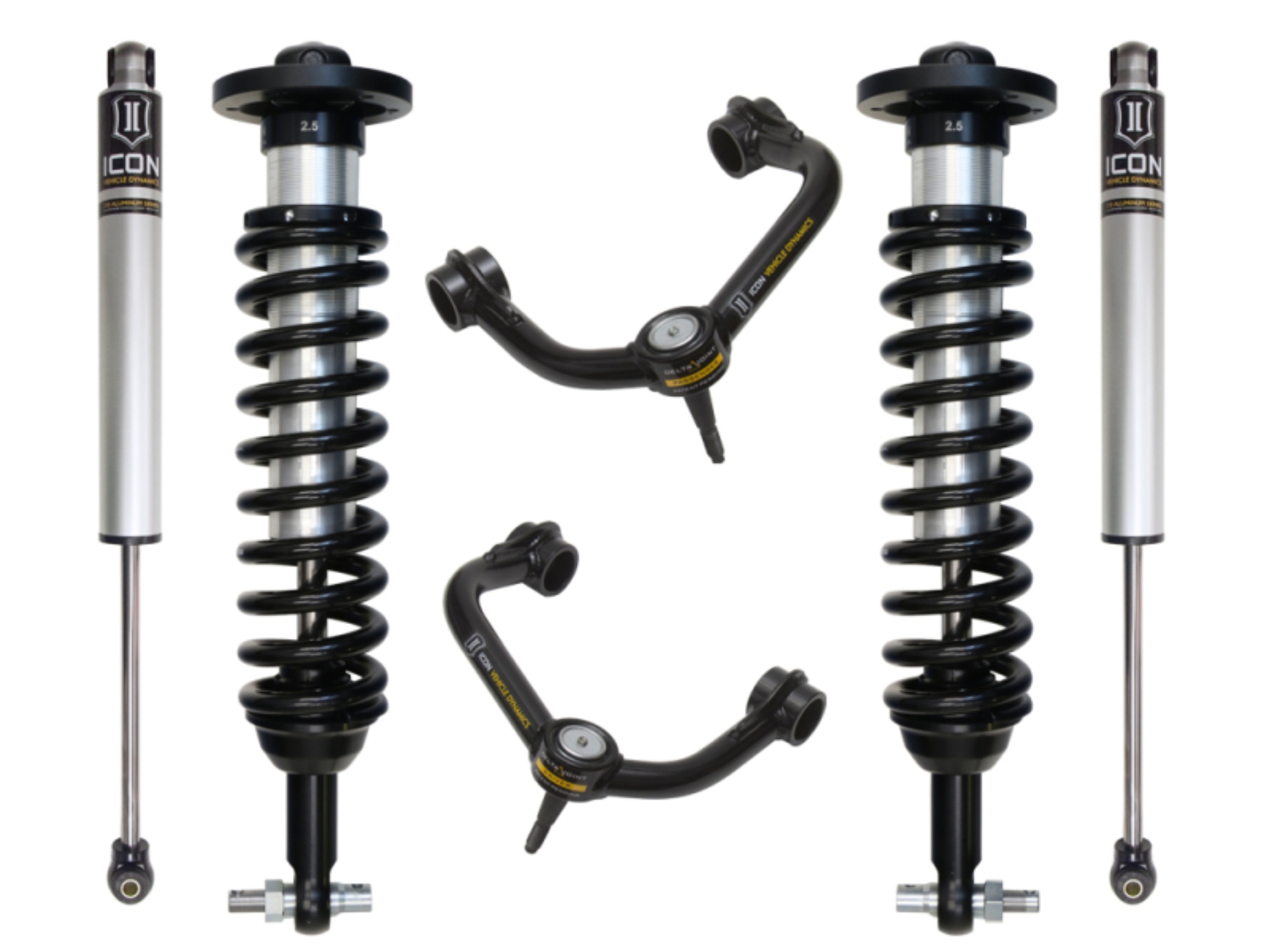 Picture of ICON 2015+ Ford F-150 2WD 0-3in Stage 2 Suspension System w/Tubular Uca