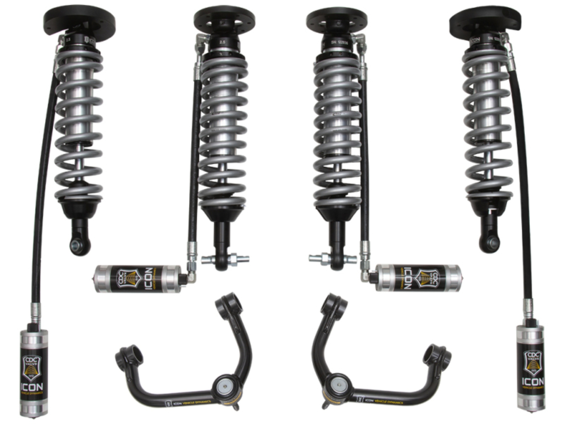 Picture of ICON 2014+ Ford ExpeditioICON 4WD .75-2.25in Stage 2 Suspension System w/Tubular Uca