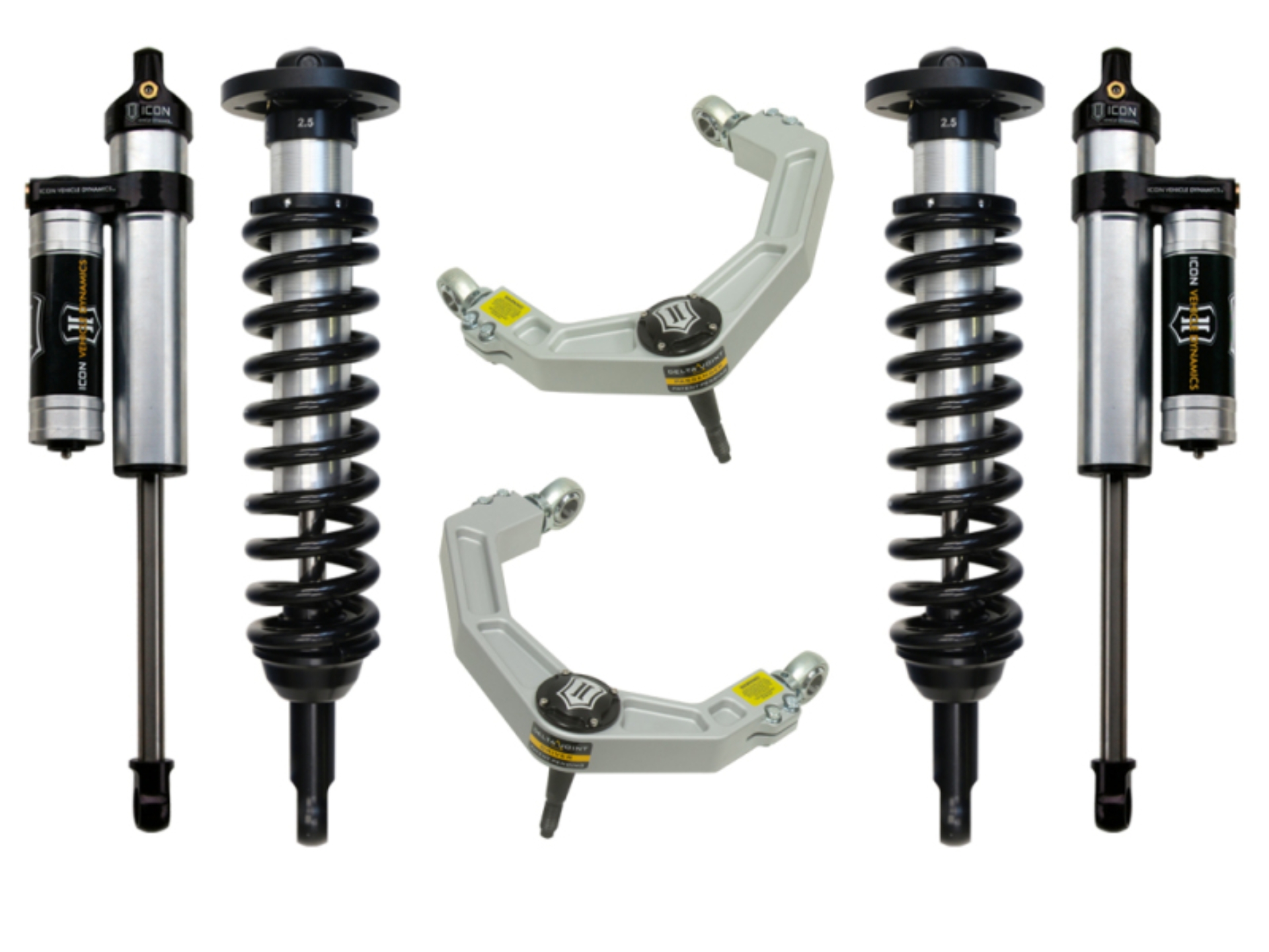 Picture of ICON 04-08 Ford F-150 4WD 0-2.63in Stage 3 Suspension System w/Billet Uca