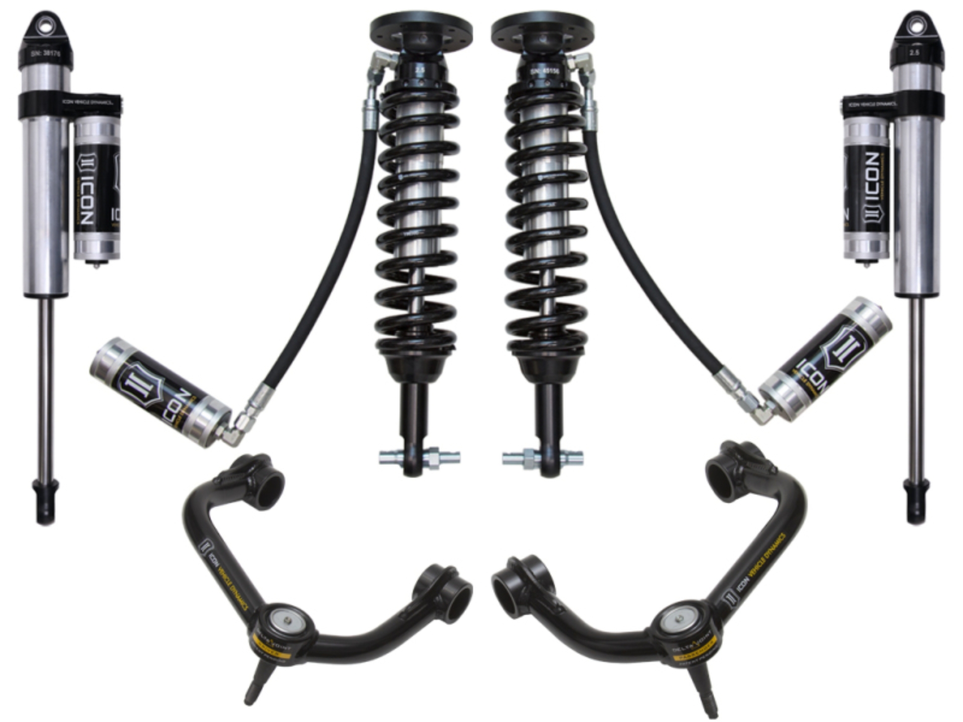 Picture of ICON 2015+ Ford F-150 4WD 2-2.63in Stage 4 Suspension System w/Tubular Uca