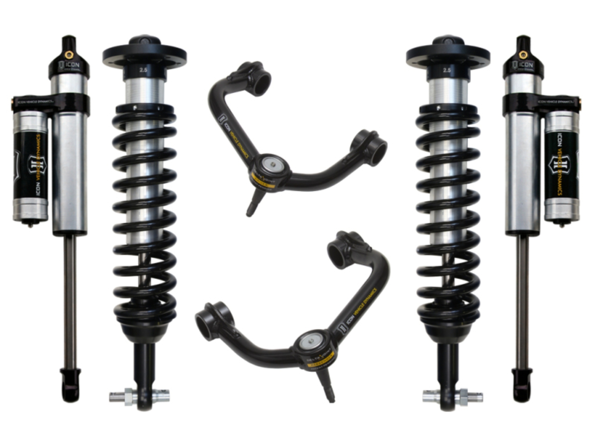 Picture of ICON 2014 Ford F-150 2WD 0-2.63in Stage 3 Suspension System w/Tubular Uca