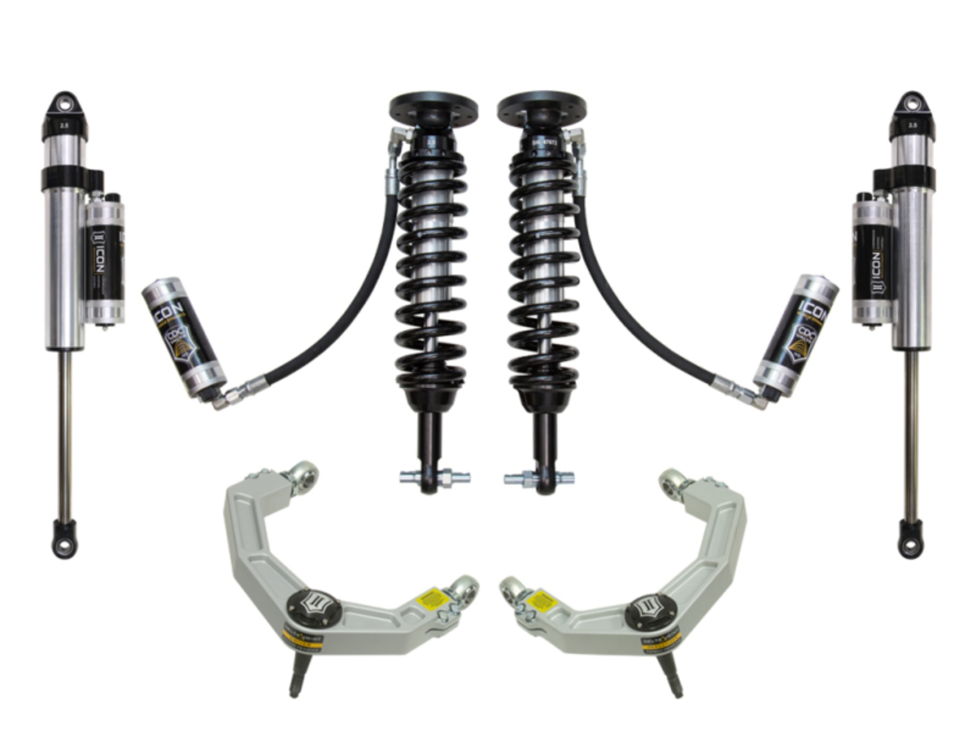 Picture of ICON 2014 Ford F-150 2WD 1.75-2.63in Stage 5 Suspension System w/Billet Uca