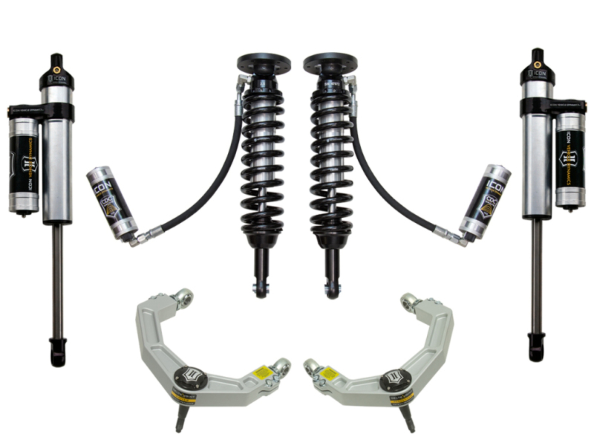 Picture of ICON 09-13 Ford F-150 2WD 1.75-2.63in Stage 4 Suspension System w/Billet Uca