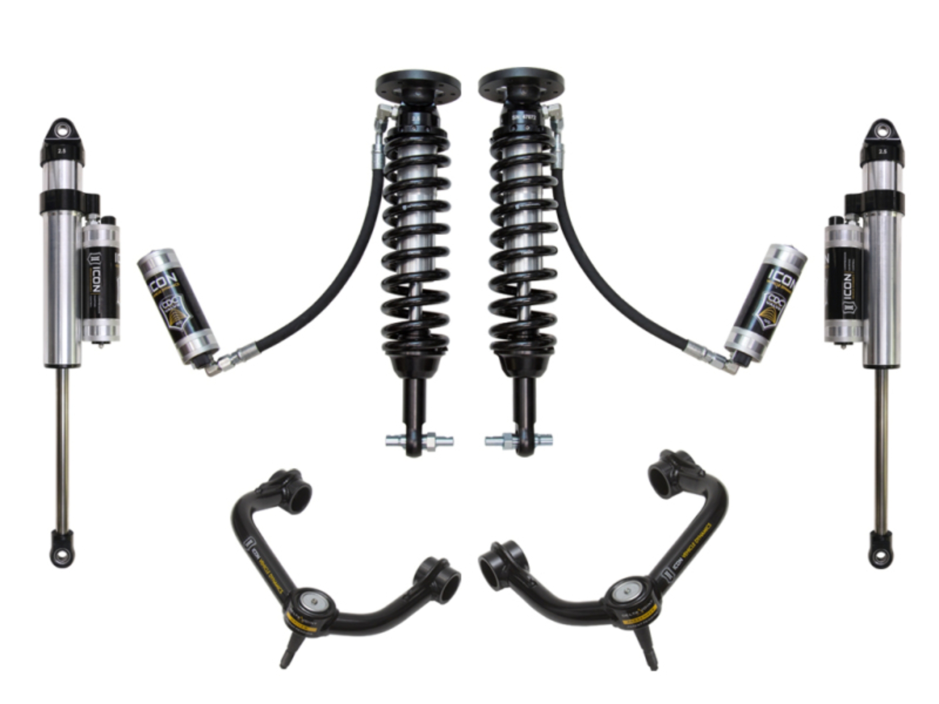 Picture of ICON 2014 Ford F-150 2WD 1.75-2.63in Stage 5 Suspension System w/Tubular Uca