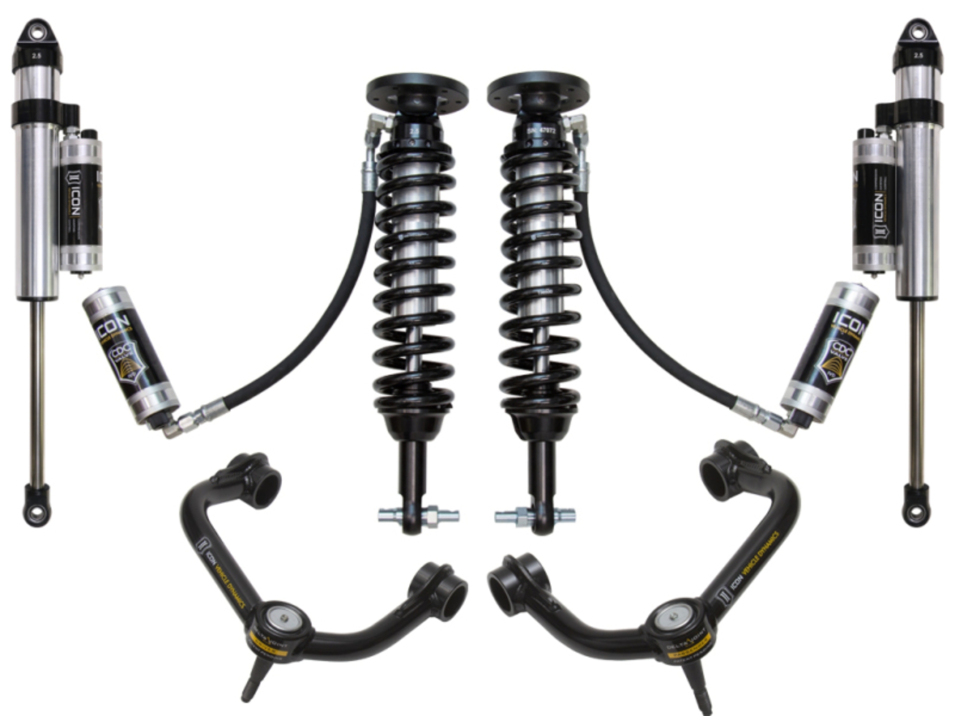 Picture of ICON 2015+ Ford F-150 4WD 2-2.63in Stage 5 Suspension System w/Tubular Uca