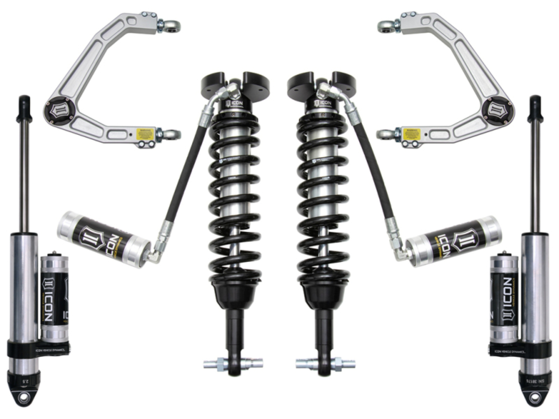Picture of ICON 2019+ GM 1500 1.5-3.5in Stage 3 Suspension System w/Billet Uca