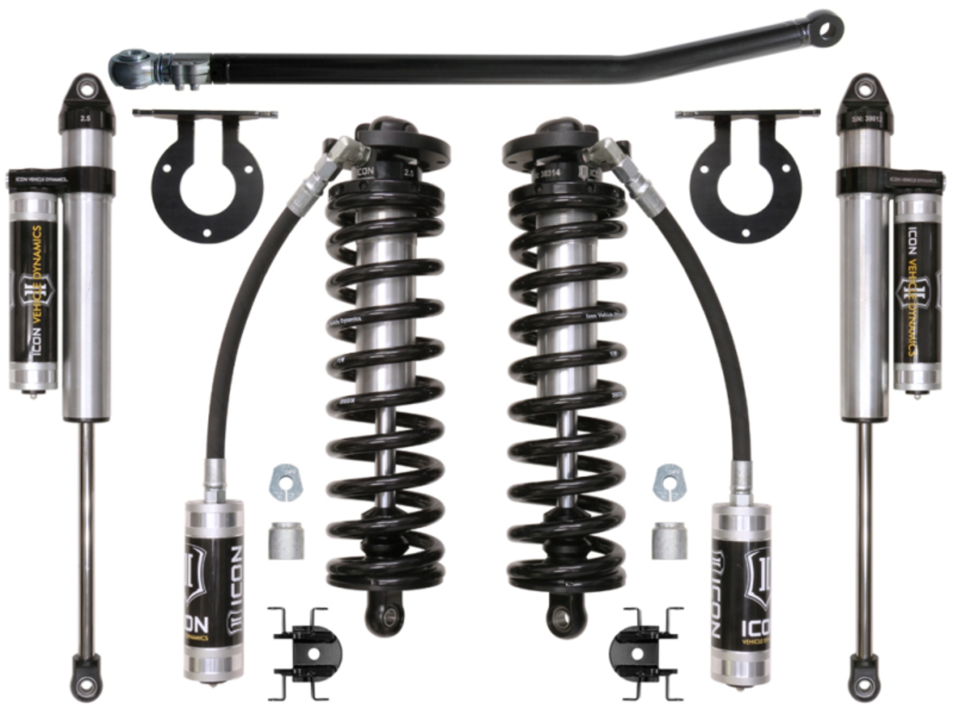 Picture of ICON 05-16 Ford F-250/F-350 2.5-3in Stage 3 Coilover Conversion System