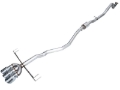 Picture of AWE Tuning 2024 Acura Integra Type S DE5 FWD Track Edition Exhaust w/ Triple Chrome Silver Tips