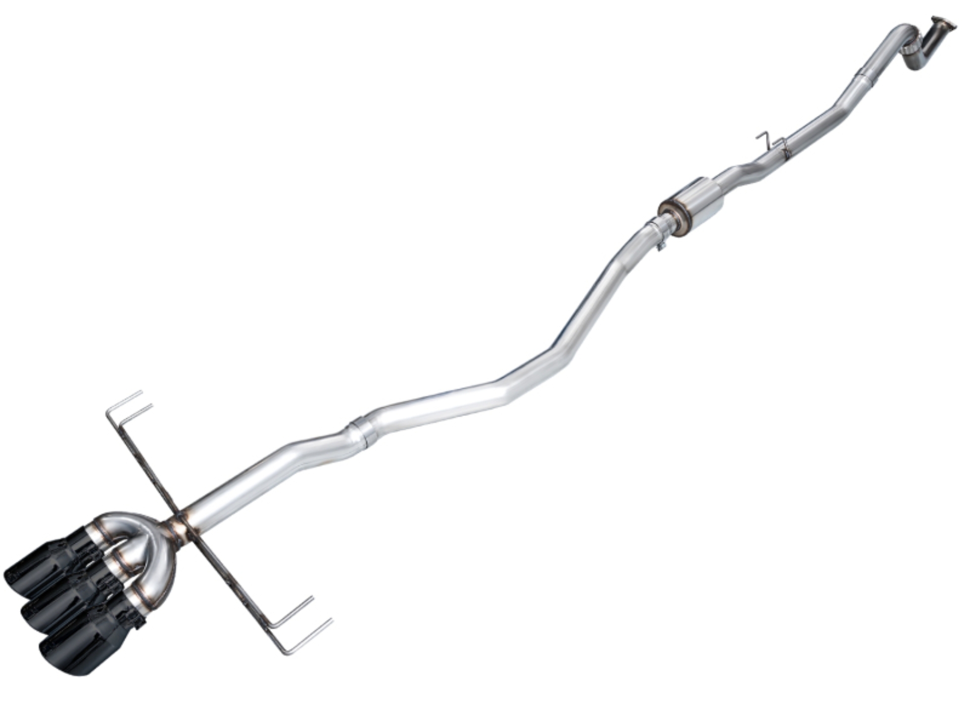 Picture of AWE Tuning 2024 Acura Integra Type S DE5 FWD Track Edition Exhaust w/ Triple Diamond Black Tips