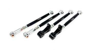 Picture of Torque Solution 04-07 Subaru Impreza WRX STI Rear Lateral Link Camber / Toe Arms - Black (Set of 4)