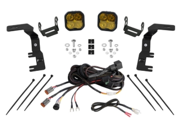 Picture of Diode Dynamics 2023+ Chevrolet Colorado SS3 Stage Series Ditch Light Kit Pro Yellow Combo