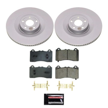 Picture of Power Stop 21-23 Ford Mustang Mach-E Front Z17 Coated Brake Kit