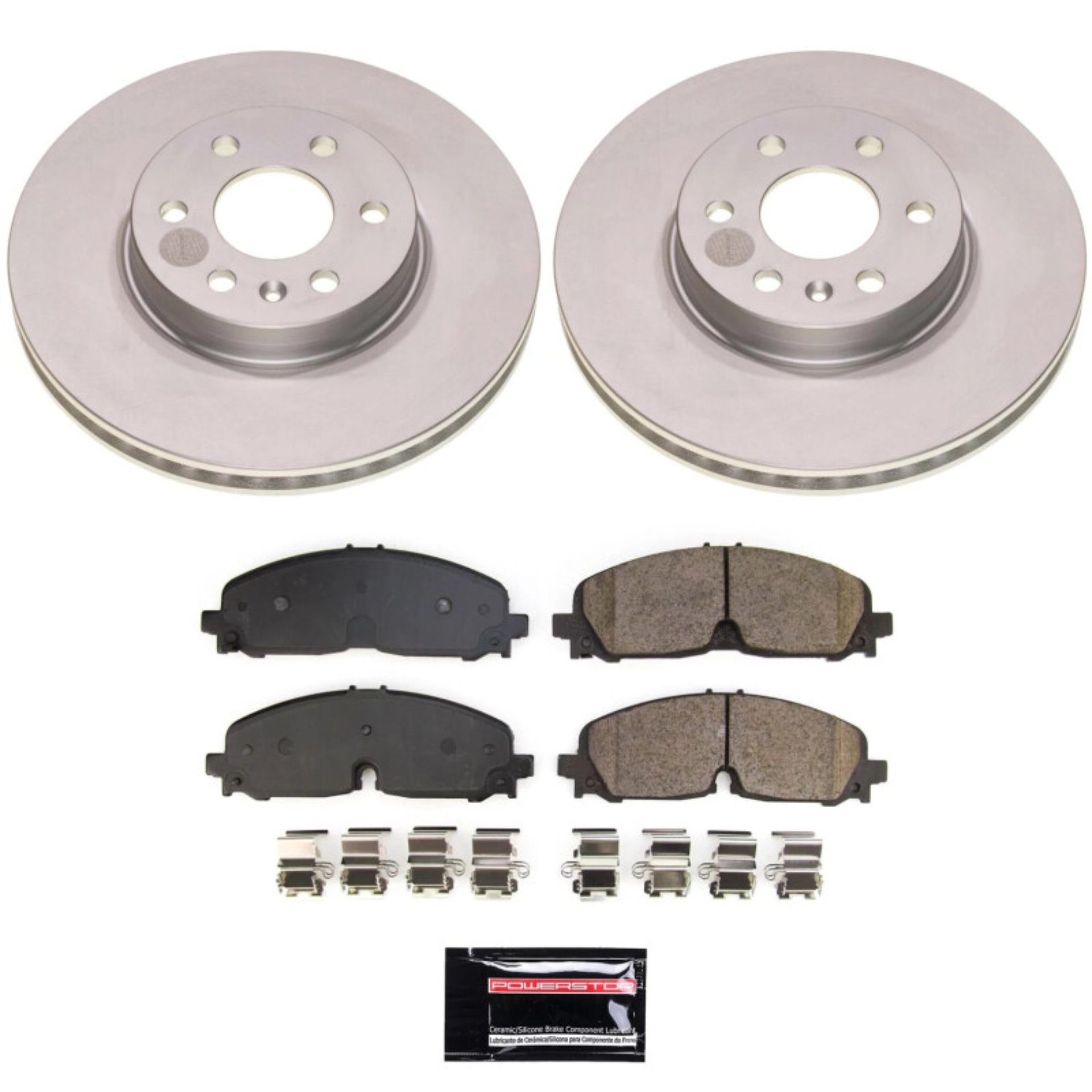 Picture of Power Stop 21-22 Chevrolet Colorado Front Z17 Coated Brake Kit