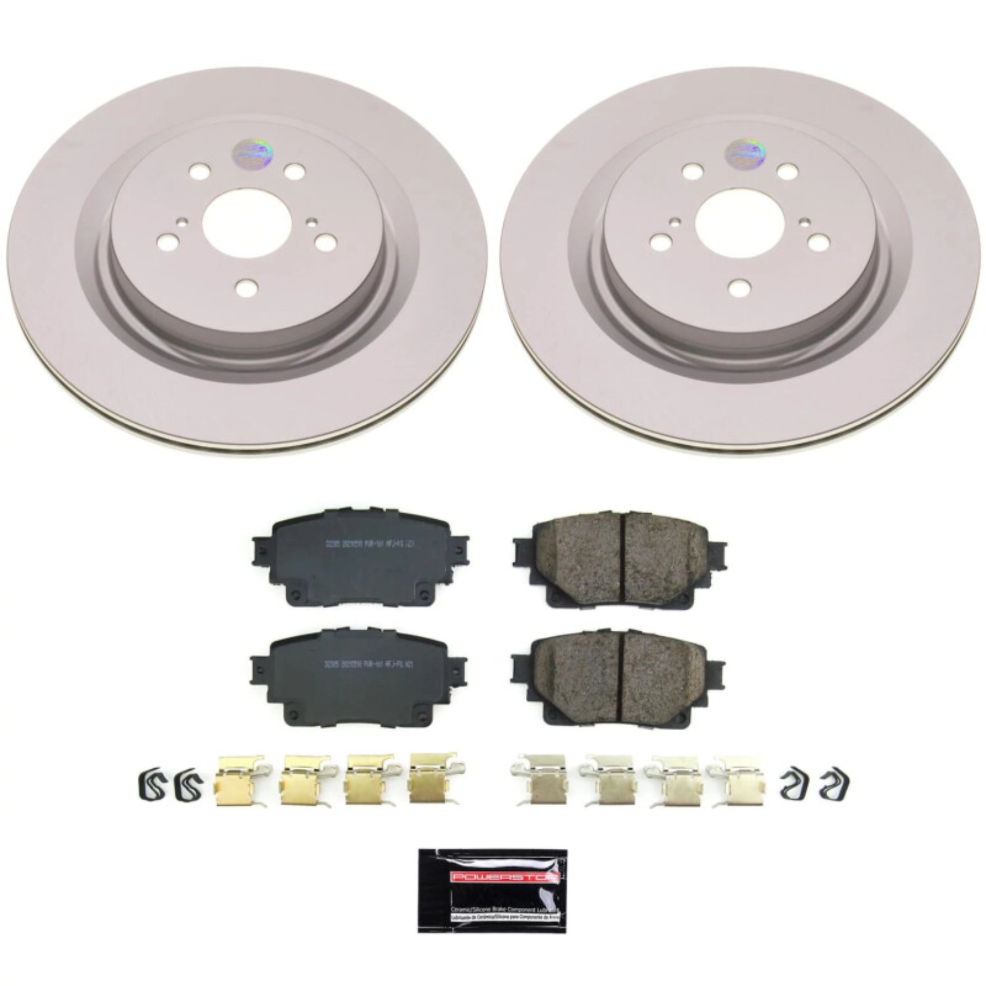 Picture of Power Stop 20-22 Toyota Highlander Rear Z17 Coated Brake Kit