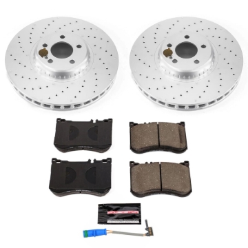 Picture of Power Stop 19-22 Mercedes-Benz E53 AMG Front Z23 Coated Brake Kit