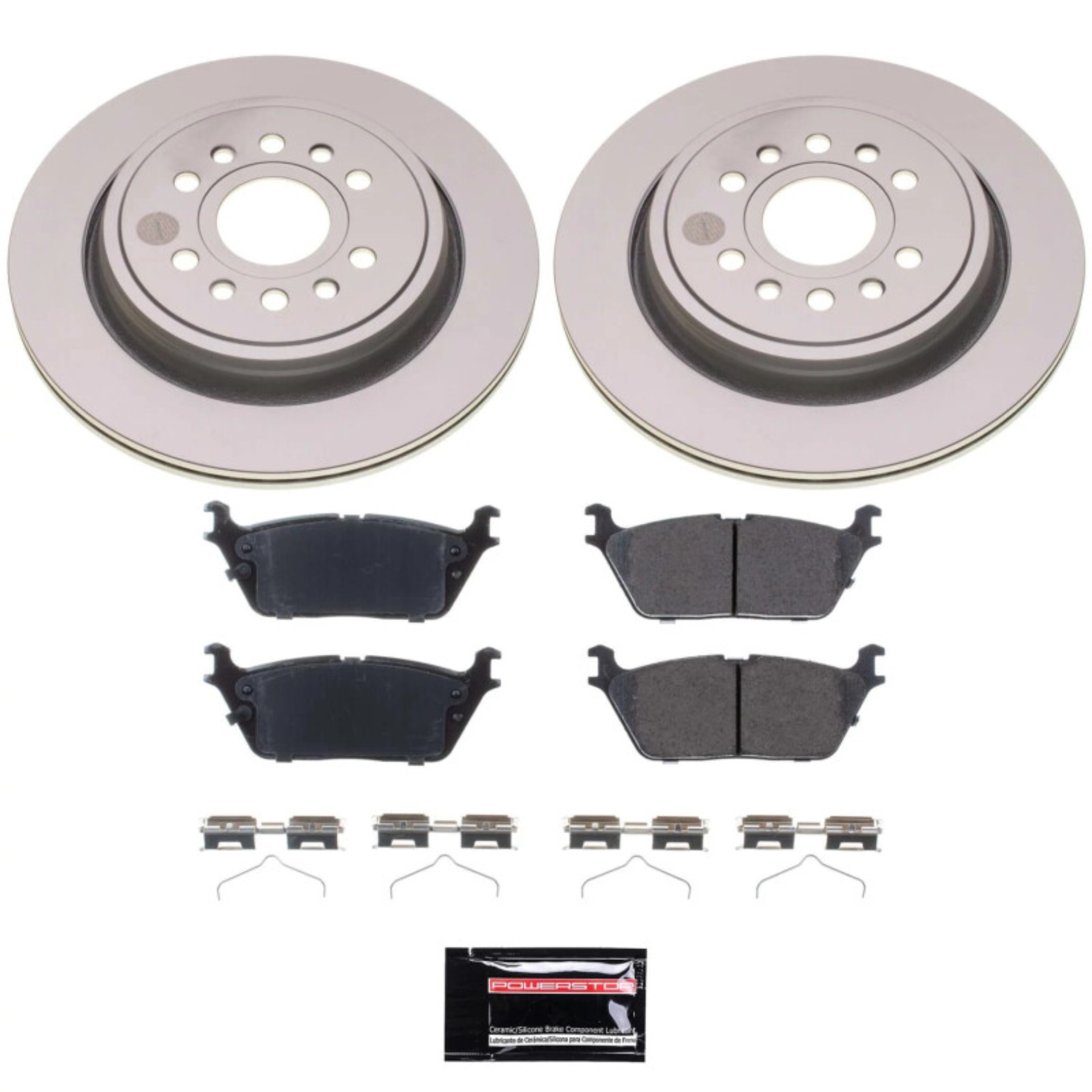 Picture of Power Stop 22-23 Jeep Grand Wagoneer Rear Z17 Coated Brake Kit