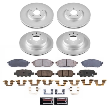 Picture of Power Stop 20-22 Cadillac CT4 Front Z17 Coated Brake Kit
