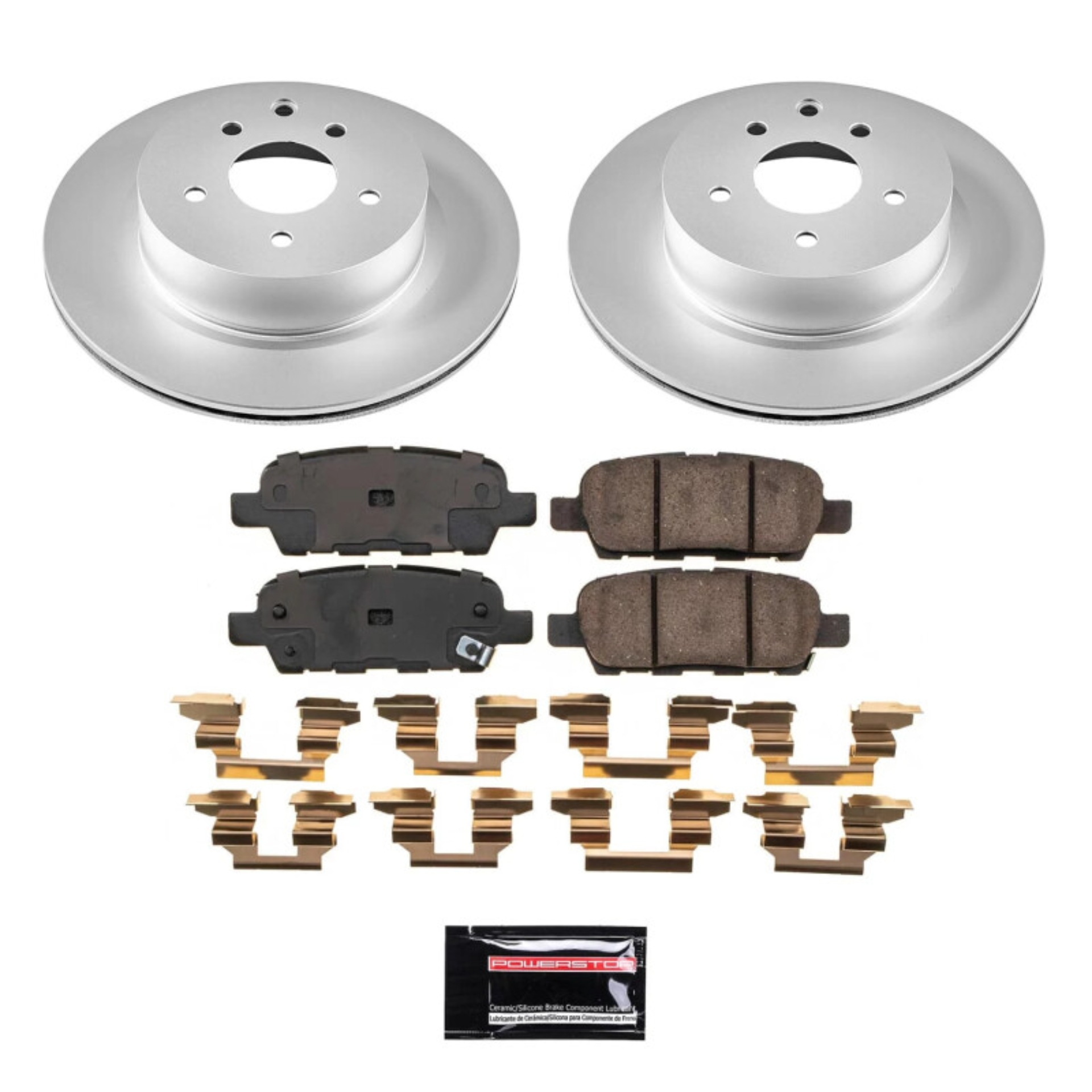 Picture of Power Stop 20-22 Cadillac CT4 Front Z17 Coated Brake Kit