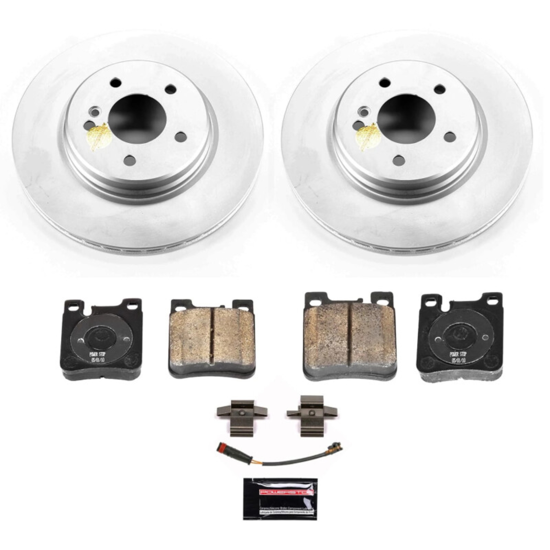 Picture of Power Stop 07-10 Mercedes-Benz SLK55 AMG Rear Z23 Coated Brake Kit