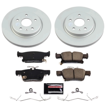 Picture of Power Stop 19-20 Buick Envision Rear Z17 Coated Brake Kit