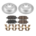 Picture of Power Stop 2009 Infiniti FX35 Rear Z17 Coated Brake Kit