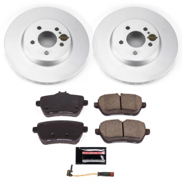 Picture of Power Stop 18-20 Mercedes-Benz S450 Rear Z23 Coated Brake Kit
