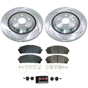 Picture of Power Stop 20-22 Toyota Highlander Front Z23 Evolution Brake Kit