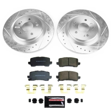 Picture of Power Stop 21-22 Honda Odyssey Rear Z23 Evolution Brake Kit