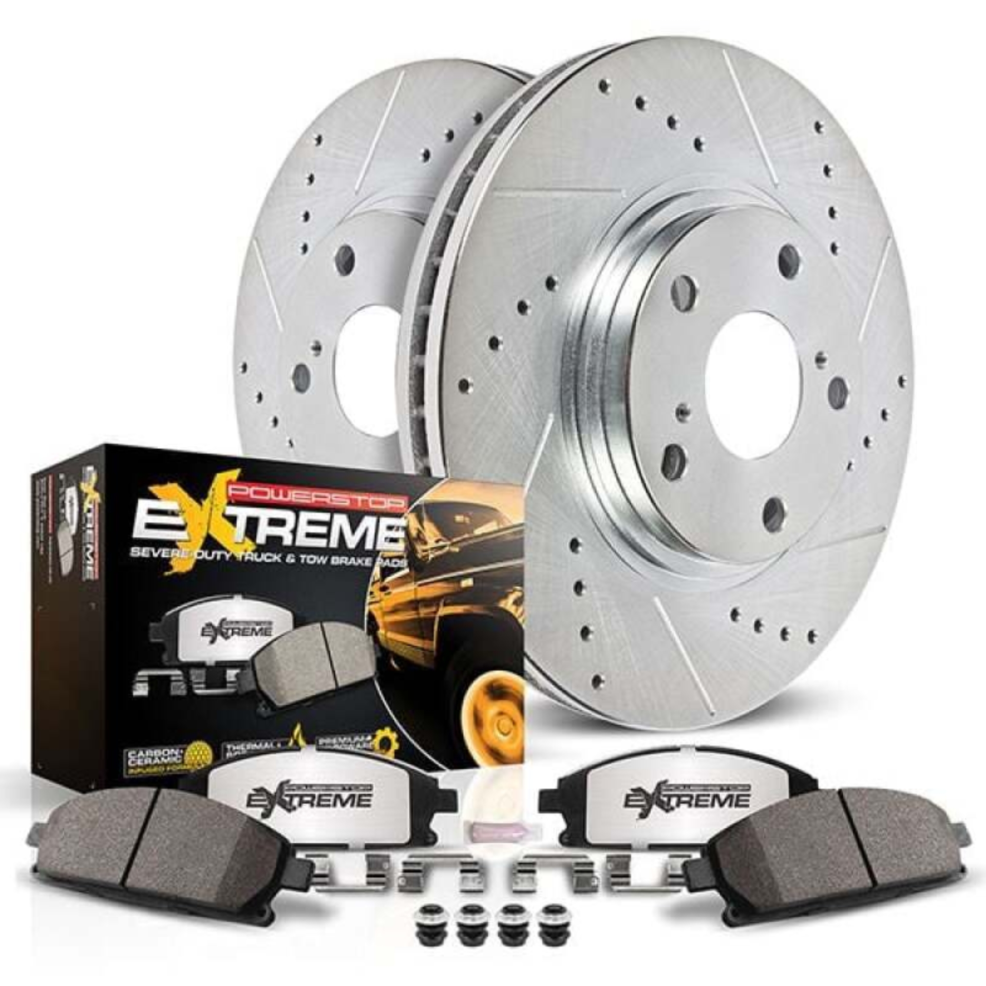 Picture of Power Stop 2023 Ford Bronco Sport Front Z36 Truck & Tow Brake Kit