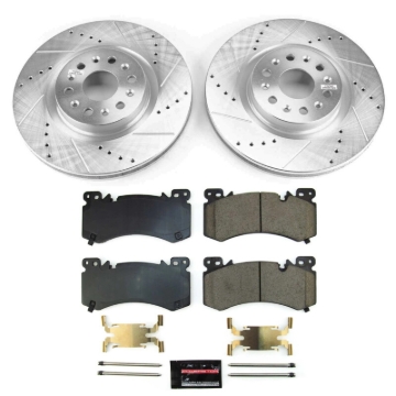 Picture of Power Stop 2022 Cadillac XT6 Front Z23 Evolution Brake Kit