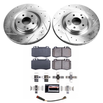 Picture of Power Stop 07-10 Mercedes-Benz SLK55 AMG Front Z23 Evolution Brake Kit