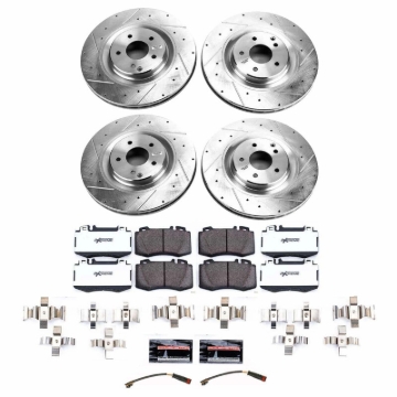 Picture of Power Stop 07-10 Mercedes-Benz SLK55 AMG Front Z26 Street Brake Kit