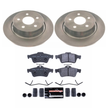 Picture of Power Stop 18-23 Ford Transit Connect Rear Track Day Spec Brake Kit