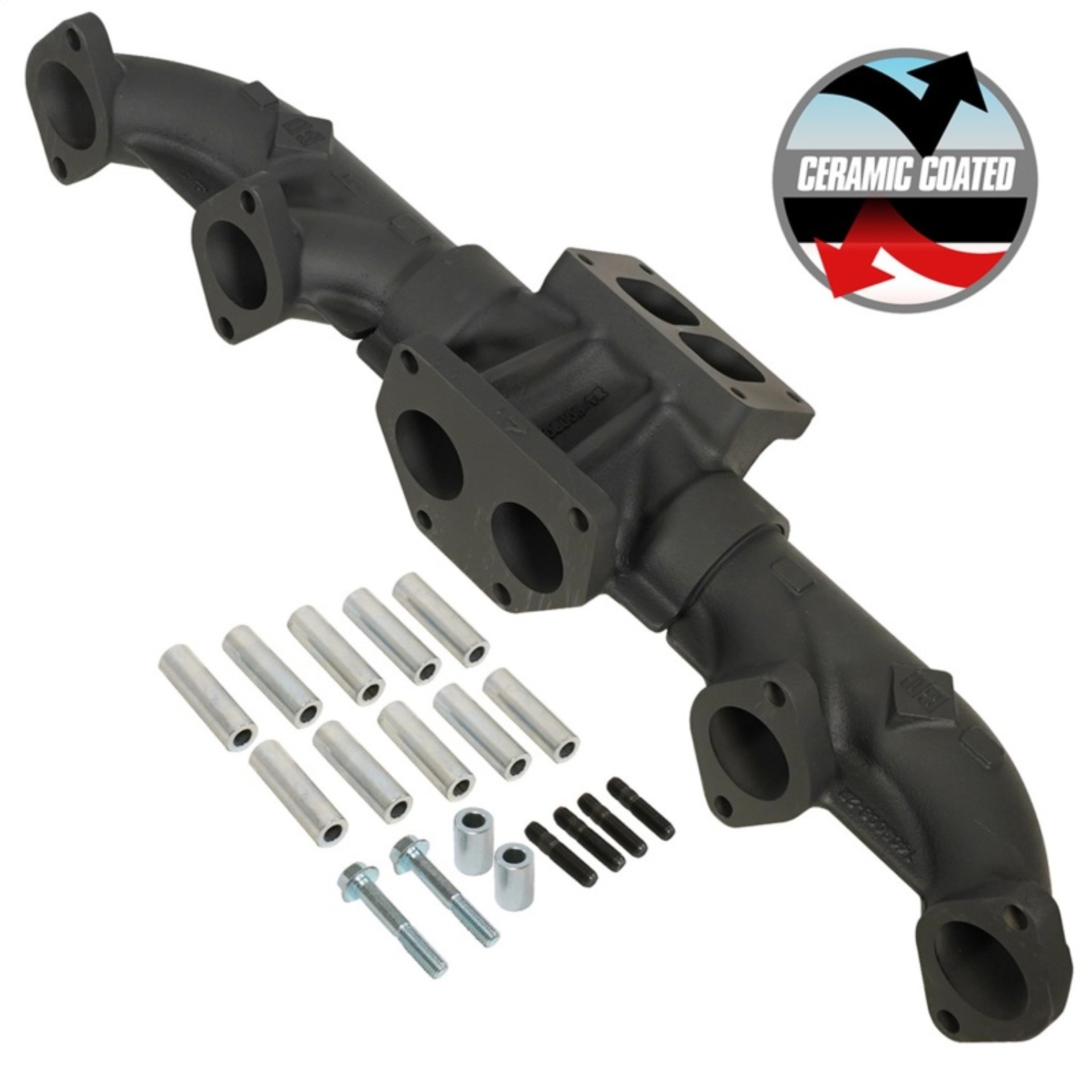Picture of BD Diesel Pre-2002 ISX / Cummins Signature 600 ISX T6 Ceramic Coated Exhaust Manifold