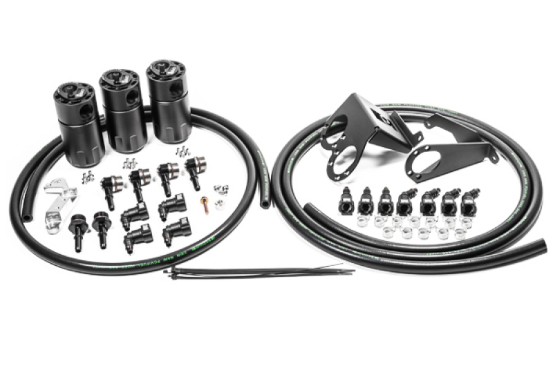 Picture of Radium 14-19 Chevrolet Corvette LT1 CCV Fluid Lock Triple Catch Can Kit