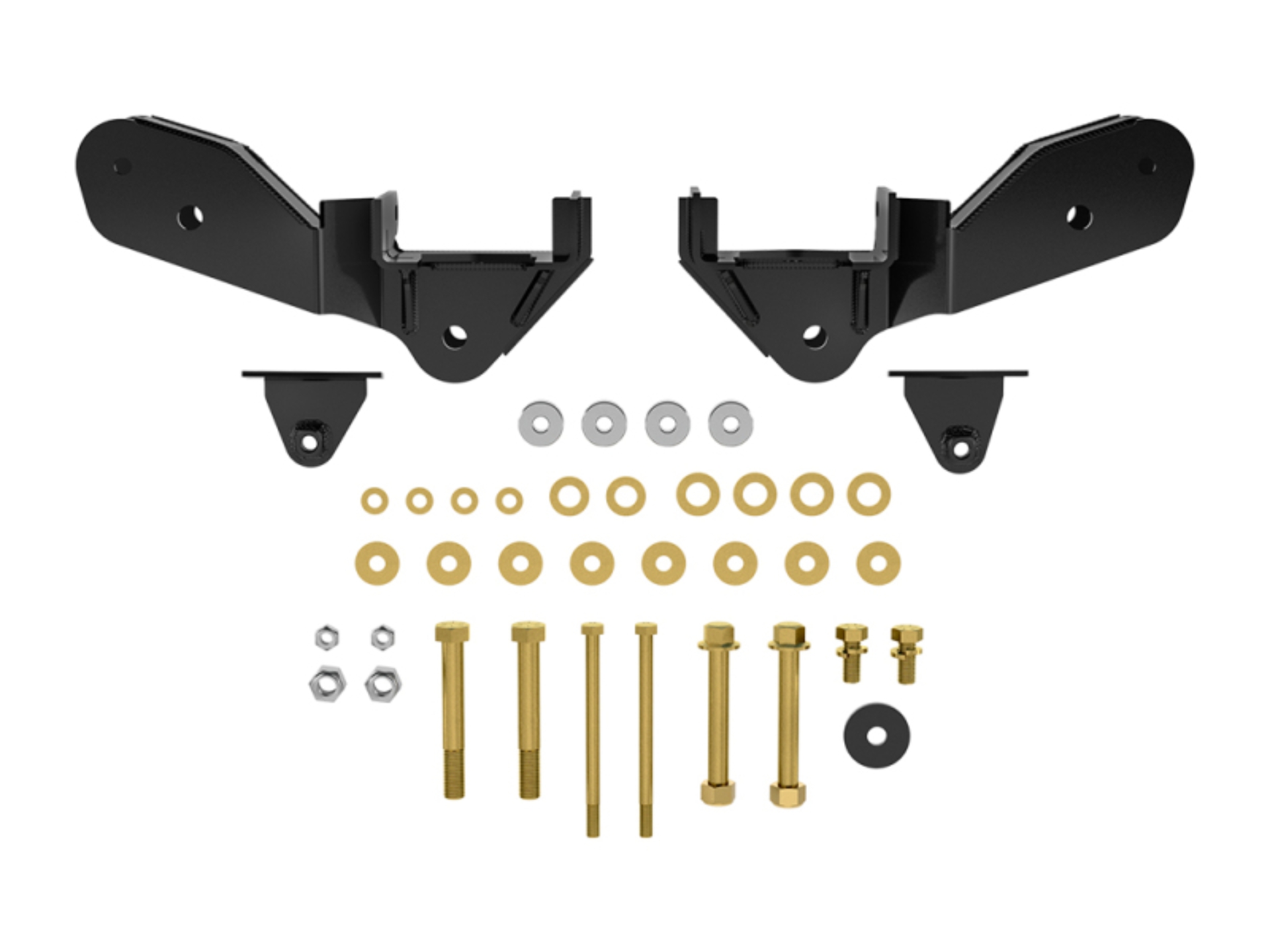Picture of ICON 23-24 Ford F-250/F-350 SuperDuty 4WD 4-Link Frame Bracket Kit