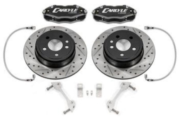 Picture of BMR 06-23 Dodge Charger / 08-23 Dodge Challenger 15in Conversion Brake Kit w/ Black Calipers
