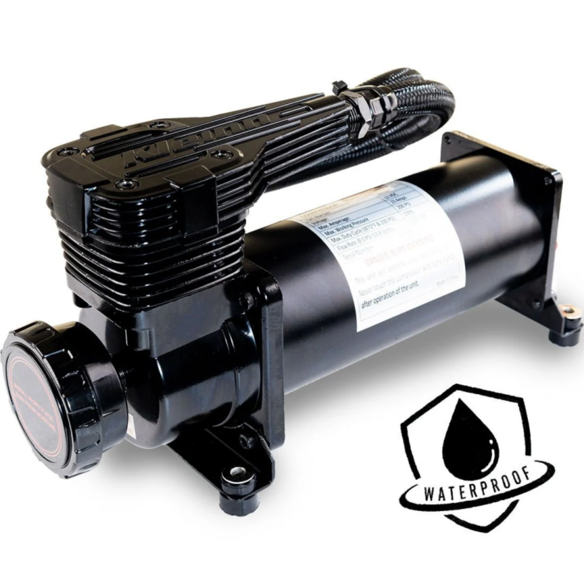 Picture of Kleinn 200 PSI Air Compressor - Waterproof 100 Percent Duty Cycle 2.24 CFM