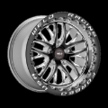 Picture of Weld S82 15x10 5x114.3 BP 7.5 BS 51 ET Black 3.18 ID Medium Pad Single Beadlock Wheel