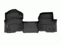 Picture of WeatherTech 23-24 Ford F-250/F-350/F-450/F-550 SuperCrew (Crew Cab) Vinyl Front FloorLiner - Black