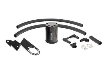 Picture of Corsa 2022-2025 Toyota Tundra 4WD 3.4L V6 Aluminum Oil Catch Can w/ Bracket
