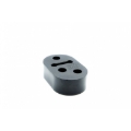 Picture of Turbo XS Universal 12mm Two Position Polyurethane Exhaust Hanger - Black