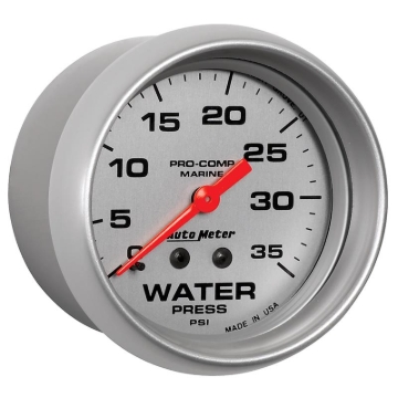 Picture of Autometer Ultra-Lite 2 5/8in Mechanical 35 PSI Water Pressure Gauge