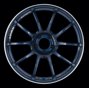 Picture of Advan RZII 17x7.5 +38 4x100 Racing Indigo Blue Wheel