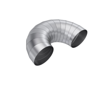 Picture of MBRP T304 Stainless Steel 5in Dia 180 Deg Universal Pie Cut Kit