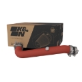 Picture of K&N 23-24 Toyota GR Corolla L3 1.6L Charge Pipe Kit - Wrinkle Red
